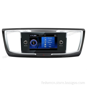 8 Inch TFT LCD Touch Screen Car DVD GPS Navigation System for Honda Accord 2013 with Bluetooth+Radio+iPod+Video